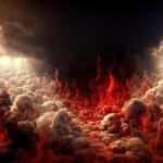hell abstract background photo